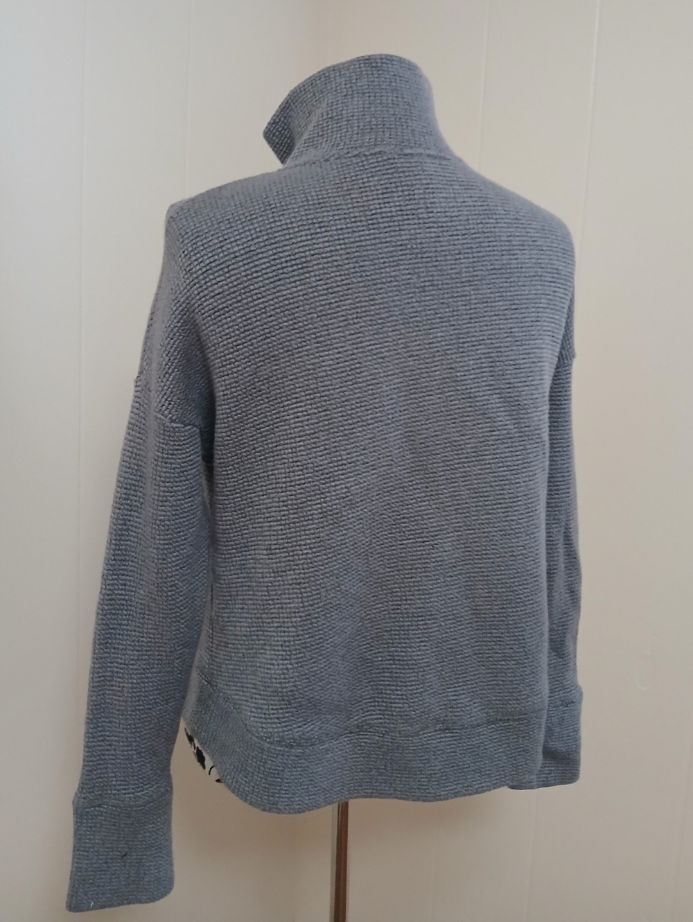 Sweaty Betty Knit Zip Cardigan - Gray - Picture 6 of 6